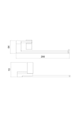 Tema Premium Kağıt Havluluk Kapaksız 71006 Gümüş