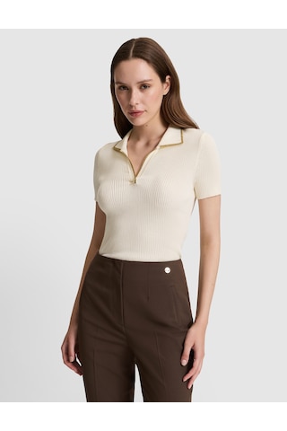 Pierre Cardin Kadın Ekru Kazak /triko 50326899-vr019