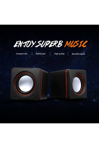 Padalink Dijital Cihazlar İçin Mini Hoparlör - 3.5mm Sesli Bağlantı, Ev/ofis Kullanıma Uygun, Kaliteli Ses Ve Taşınabilir Tasarım