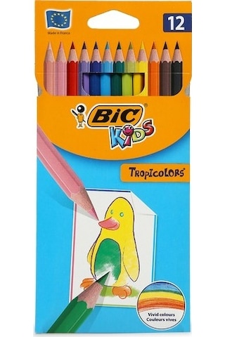 Bic Kuruboya Tropıcolor2 Uzun 12 Li  832566