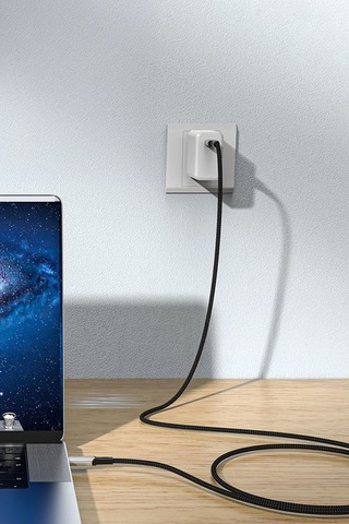 8k Usb C 240w Hızlı Şarj 40gbps Veri Aktarım Kablosu Ultra Hd 7680 4320 8k 60hz Type-c Kablo