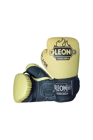 Aksaspor Leon Blade Training Boks, Kick Boks Ve Muay Thai Eldiveni Sarı