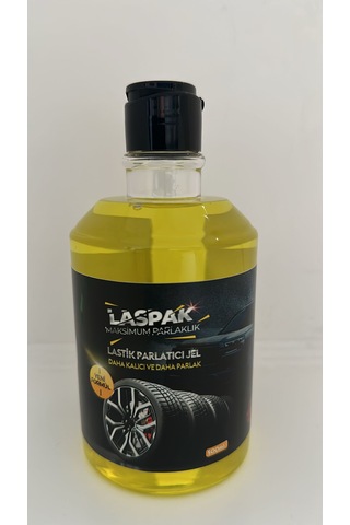 Laspak Lastik Parlatıcı Ultra Kalıcı Extra Parlaklık Jel 500 Ml