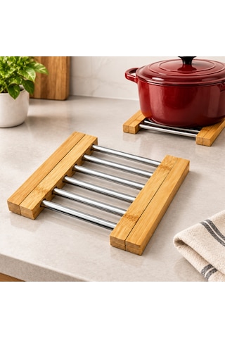 Ayarlanabilir Metal Nihale Bambu Ayaklı 21-34 Cm Belirtilmemiş