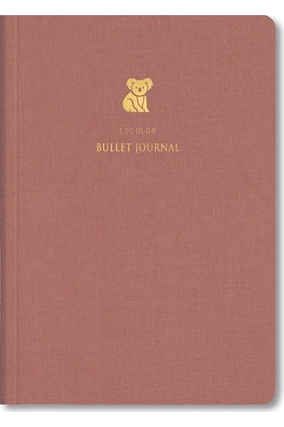 17x24 Keten Noktalı Bullet Journal Defter Koala