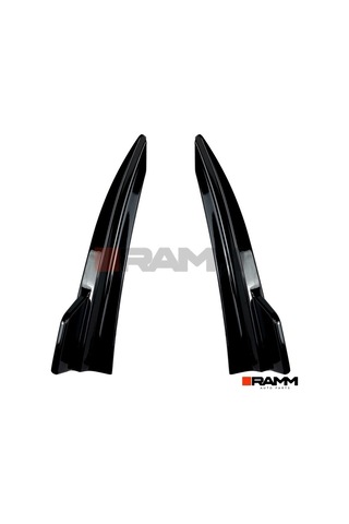 Bmw G20 M Sport Arka Tampon Bıçağı Sağ+sol Abs Parlak Siyah