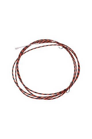 Geeksen Kırmızı-siyah Plastik Çelik Kablo İçme Aleti, 10m Uzunluk, 6.5mm Çap, 450kg Çekme Dayanımı, 360 Dönebilen Fiber Kablosu Tüplerine Giriş Aracı