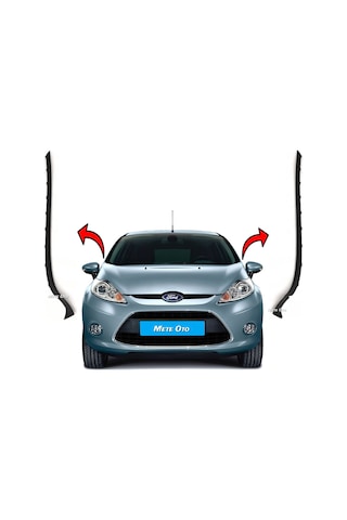 Ford Fiesta Ön Cam Fitil Takımı Dış Kenar Direk Lastiği Sol Sağ 2008--2017