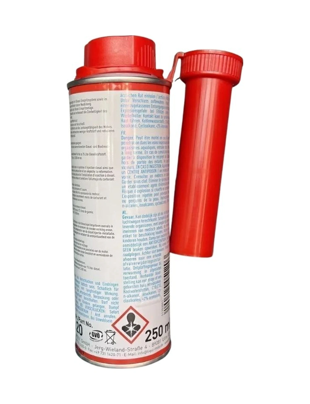 Liqui Moly Dizel Enjektör Ve Yanma Odası Temizleyici Yakıt Katkısı 250 ML