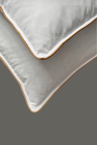 2 Adet %100 Kaz Tüyü 20 Gıdık Yastık Alçak Yatış 50x70 Elizza