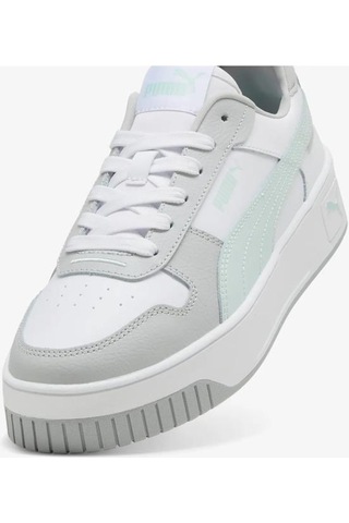 Puma 38939043 Carına Street Whıte Peaceful Blue Kadın Sneaker Beyaz