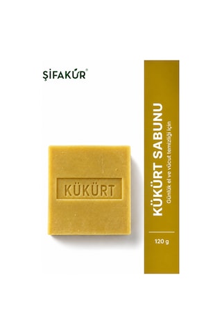 Kükürtlü Sabun 120 G Kükürt Sabunu Zeytinyağı Bazlı E Vitaminli El Ve Vücut Sabunu