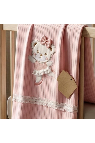 Sebi Bebe Bebek Battaniye 4153 Somon