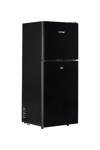 U-frigo 136 Lt 12-24v Marin/karavan Kompresörlü Buzdolabı Temperli Cam Kapak Limited Edition Siyah