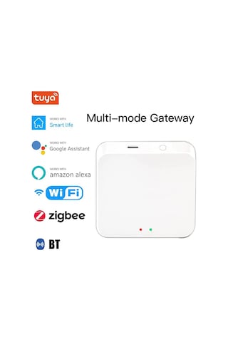 Tuya Zigbee Wifi Bt Mesh Hub Akıllı Çok Modlu Ağ Geçidi Tuya Smart Life Uygulaması Ses Kontrolü İle Çalışır