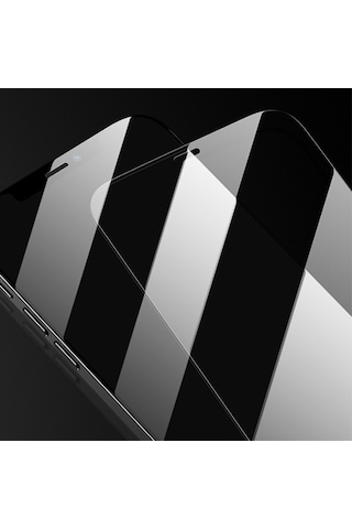 Ally Apple Uyumlu iPhone 12 Pro Max 6.7-Inch Tempered Cam Ekran Koruyucu Şeffaf (119751463)