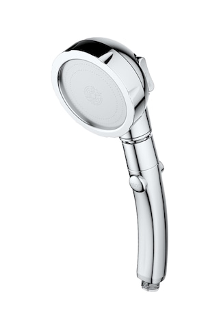 Kosona 3 Fonksiyonlu Basit Kurulumlu El Tipi Duş Başlığı - Tek Tuşla Su Durdurma, Yüksek Basınçlı, 360 Döner, Ayırtılabilir Ve Temizlenebilir Standart 4 Parça Bağlantı Diğer