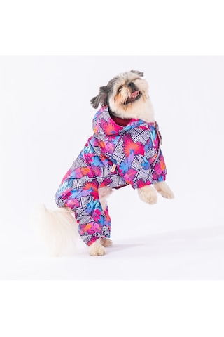 Pawstar Palmatum Polarlı Köpek Tulum Yağmurluğu