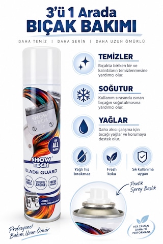 Showtech Tıraş Makinesi Bıçağı Soğutma Spreyi 400 Ml