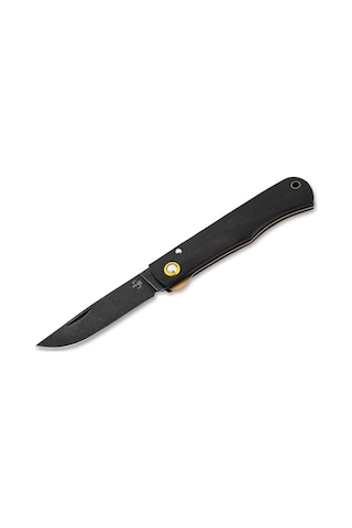 Böker Plus Rusticus Medium All Black Kamp Çakı Kahverengi