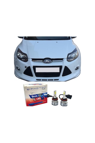 Ford Focus 3 Led Xenon Sis Farı Ampulü H11 Duo Yeni Seri Beyaz 2012-2015