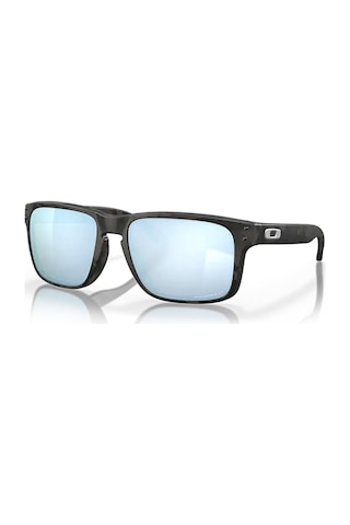 Oakley Oak 9102 9102t9 55 Holbrook Erkek Polarize Aynalı Kare Mat Siyah Kemik Güneş Gözlüğü