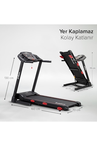 Proforce Optimum Koşu Bandı 2.5 Hp Led Gösterge 0 - 14 Km/S Hız Kolay Kurulum