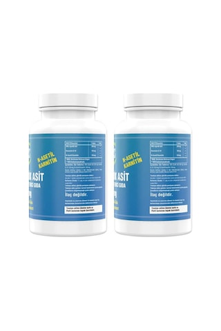 L-carnitine Alpha Lipoic Acid Koenzim Q10 180 Tablet 3 Kutu