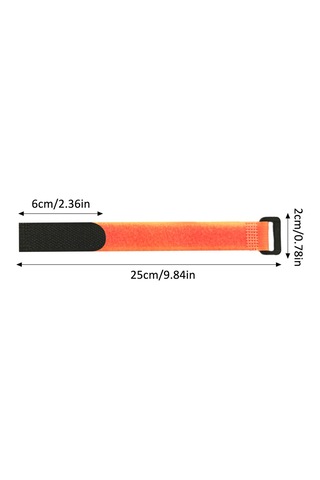 Balıkçılık Tutucular Kemer Kayışları Güvende Tel Kablo Bağları Çok Amaçlı Alet Ev Ofis Bahçesi İçin Uygun Red, 2 Times 25cm5 Bars Per Pack