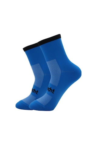 Mavi Bisiklet Çorapları Nem Emici Bisiklet Çorapları Boyutu 7-12 Mavi