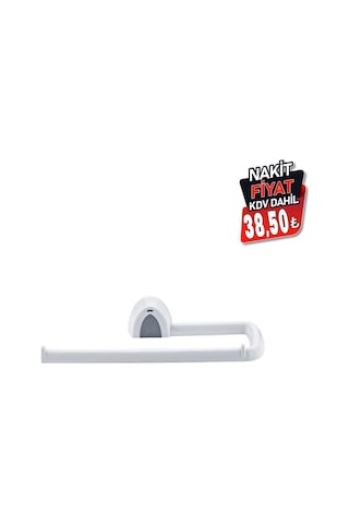 Kağıt Havlu Asacak Beyaz Plastik Yapışkanlı - Duvara Monte 5365 Çok Renkli