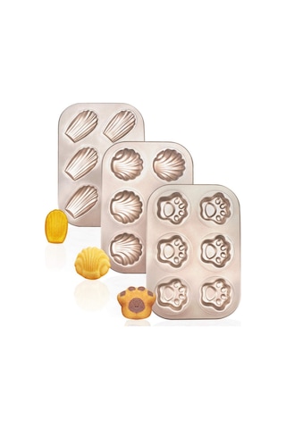 3 Paket Yapışmaz Kedi Pençeleri Şekli Pişirme Tavaları Pişirme Kalıbı Ve 5 Adet Yumurta Ta Meyve Mousse Kek Kek Kalıpları 46399840