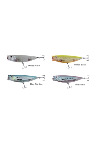 Savage Gear 3d Minnow Pop Walker Suni Yem, Lemon Back, 4,3 Cm