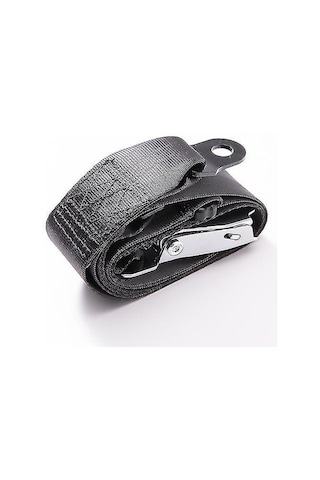 Geeksen Havacılık Tipi 2 Noktalı Ayarlanabilir Emniyet Kemeri - Poliester Kayış & Alüminyum Kilit