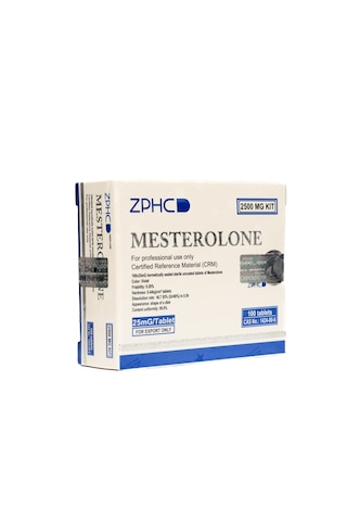 Zphc Mesterolone - 25 Mg / Pill -100 Tablet Aromasız