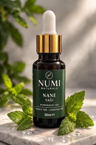 Nane Yağı 20 Ml %100 Saf Peppermint Oil Uçucu Yağ Aromaterapi Ve Cilt Bakımı