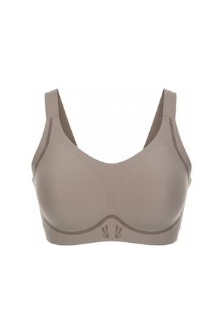 Auw Balensiz Dikişsiz Görünmez Bigsize Sütyen - Airfit Bronz