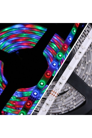 Rgb Tek Çıp Multı Color Dış Mekan Şerıt Led 12 Volt Animasyonsuz