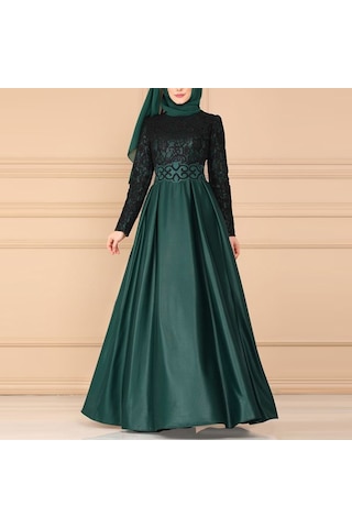 Sones Dantel Dikiş Retro Büyük Salıncak Elbise Etnik Stil Uzun Kollu İnce Elbise Mor