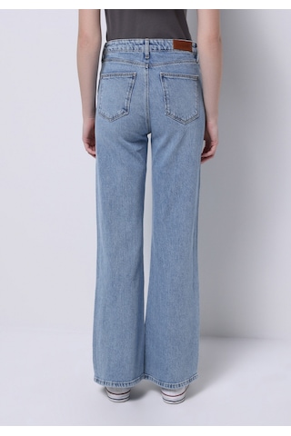 Colin's Colins Regular Fit Yüksel Bel Geniş Paça Kadın İndigo Jean Pantolon Cl1075025 Q1.v1 Dn44318 Denim