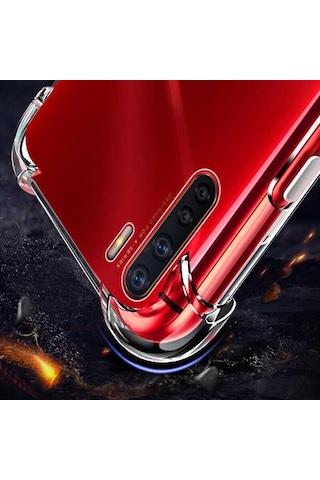 Oppo A91 Kilif Seffaf Nitro Anti Shock Kapak 432349998