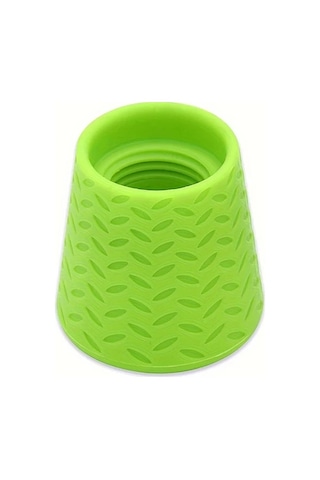 Elmpaly Yeşil 1 Adet Yenilikçi Silikon Evcil Hayvan Duş Başlığı Taşınabilir Köpek Banyo Ve Açık Hava Su İçme Aksesuarı Kampçılık İçin