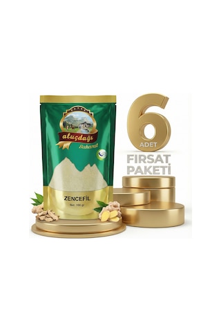 Aluçdağı Zencefil 6x100 Gr