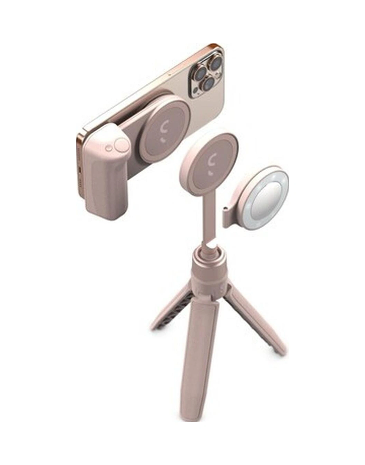 Snapgrip Creator Kit Pembe Snapgrip + Snaplight + Snappod+ Pouch-95347