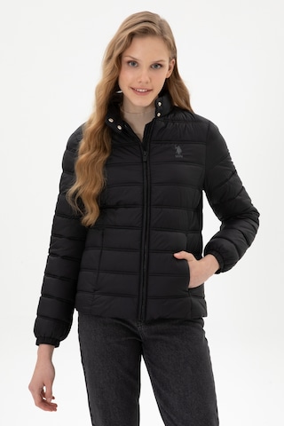 U.s. Polo Assn. Kadın Siyah Mont 50312005-vr046 Siyah