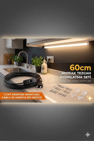 60 Cm Mutfak Tezgah Aydınlatması ,beyaz Anahtarlı Kablolu Set,led İnce L,t5 Bant Armatür Led Mutfak Tezgah Altı Aydınlatma Seti Beyaz 60 Cm Mutfak Tezgah Aydınlatması ,beyaz Anahtarlı Kablolu Set,led İnce L,t5 Bant Armatür Led Mutfak Tezgah Altı Aydınlatma Seti Beyaz
