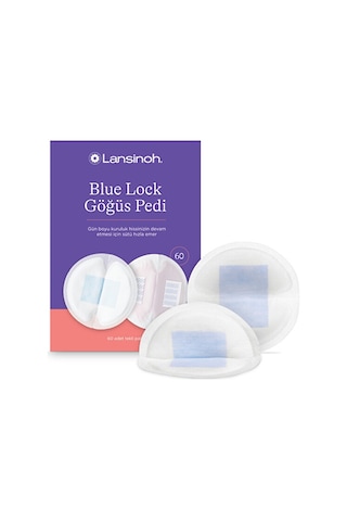 Lansinoh® Blue Lock 60'lı Göğüs Pedi