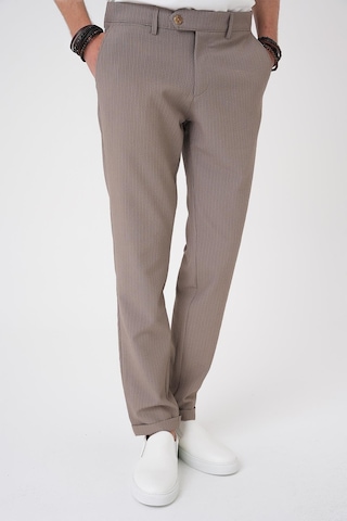 Efor Comfort Fit Gofre Dokulu Beli Lastikli Vizon Jogger Pantolon P 1177 Vizon