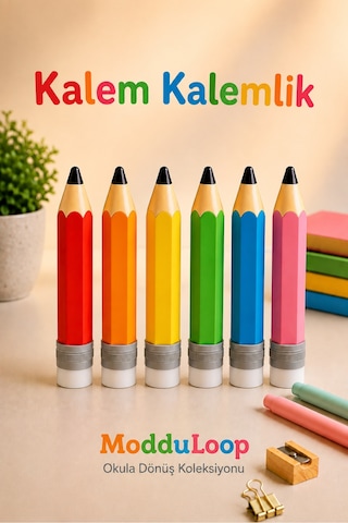 Kalem Kalemlik, Dekor, Okula Dönüş Masaüstü Düzenleyici Diğer
