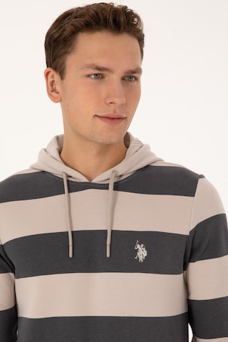 U.s. Polo Assn. Erkek Gri Sweatshirt 50316366-vr024 Grı